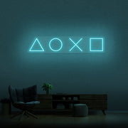 Playstation Game Neon Sign