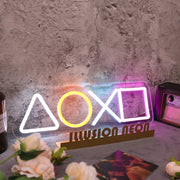 Playstation Icons Custom Neon Sign