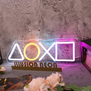 Playstation Icons Custom Neon Sign