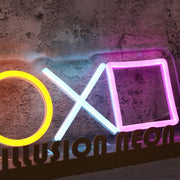 Playstation Icons Custom Neon Sign