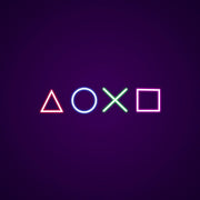 Playstation Neon Sign