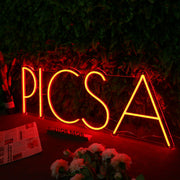 PLCSA Red Neon Sign