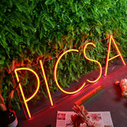 PLCSA Red Neon Sign