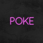 Poke Neon Sign