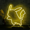 Pokemon Pikachu Silhouette Neon Sign