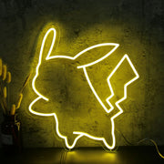 Pokemon Pikachu Silhouette Neon Sign