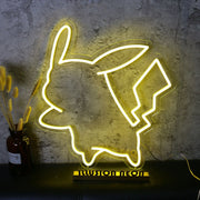 Pokemon Pikachu Silhouette Neon Sign