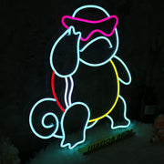 Pokemon Squirtle Custom Neon Sign