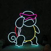 Pokemon Squirtle Custom Neon Sign