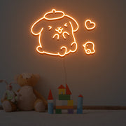 Pom Pom Purin Neon Sign Fashion Custom Neon Sign Lights Night Lamp Led Neon Sign Light For Home Party