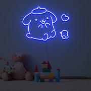 Pom Pom Purin Neon Sign Fashion Custom Neon Sign Lights Night Lamp Led Neon Sign Light For Home Party