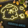 Pom Pom Purin Yellow Neon Sign