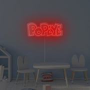 Popeye Neon Sign