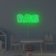 Popeye Neon Sign