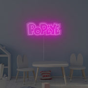 Popeye Neon Sign