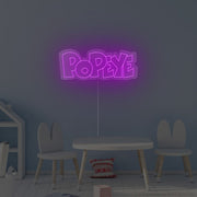 Popeye Neon Sign