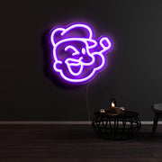 Popeye Neon Sign