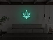 Pot Leaf Neon Sign NE130252-1