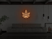 Pot Leaf Neon Sign NE130252-1