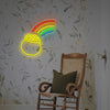 Pot Of Gold With Rainbow LED Neon Sign