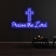 Praise The Lord Neon Sign