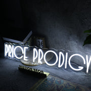 Price Prodigy White Neon Sign