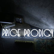 Price Prodigy White Neon Sign