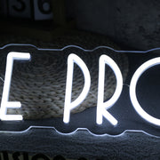 Price Prodigy White Neon Sign