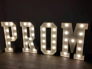 Steel Marquee Letter Prom High-End Custom Zinc Metal Marquee Light Marquee Sign