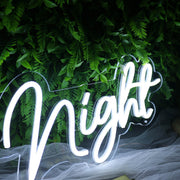 Prom Night White Neon Sign