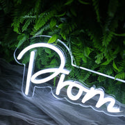 Prom Night White Neon Sign