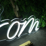 Prom White Custom Neon Sign