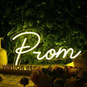 Prom Yellow Neon Sign