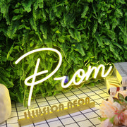 Prom Yellow Neon Sign