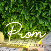 Prom Yellow Neon Sign