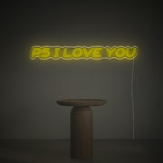 Ps I Love You LED Neon Sign