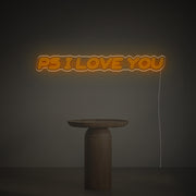 Ps I Love You LED Neon Sign