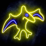 Pterodactyl Dinosaur Neon Sign