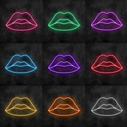 Pucker Up Neon Sign