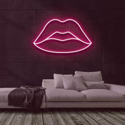 Pucker Up Neon Sign