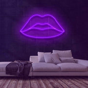 Pucker Up Neon Sign