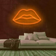 Pucker Up Neon Sign