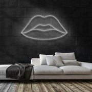 Pucker Up Neon Sign