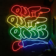 Puff Puff Custom Neon Sign