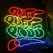 Puff Puff Custom Neon Sign