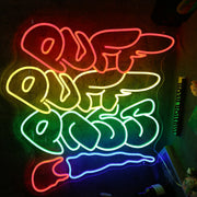 Puff Puff Custom Neon Sign