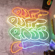 Puff Puff Custom Neon Sign