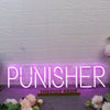 Punisher Dark Purple Neon Sign