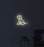 Puppy Neon Sign