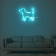 Puppy Neon Sign